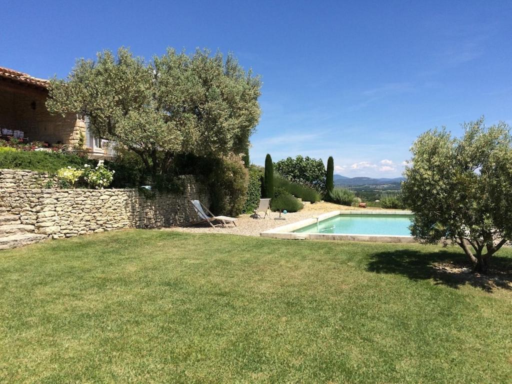 In Gordes, Facing The Entire Luberon Park A Beautiful 5 Bedrooms House Eksteriør bilde