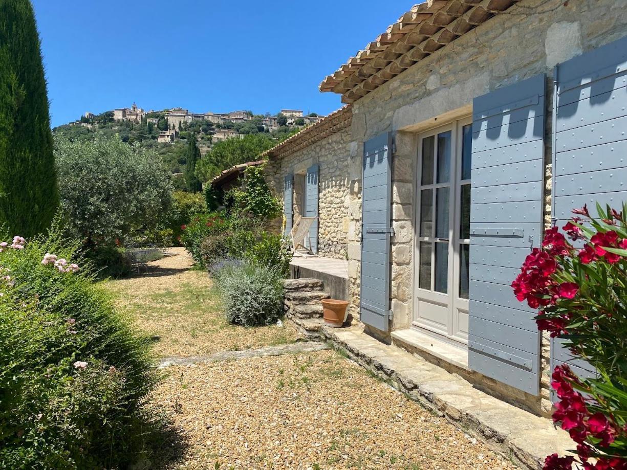 In Gordes, Facing The Entire Luberon Park A Beautiful 5 Bedrooms House Eksteriør bilde