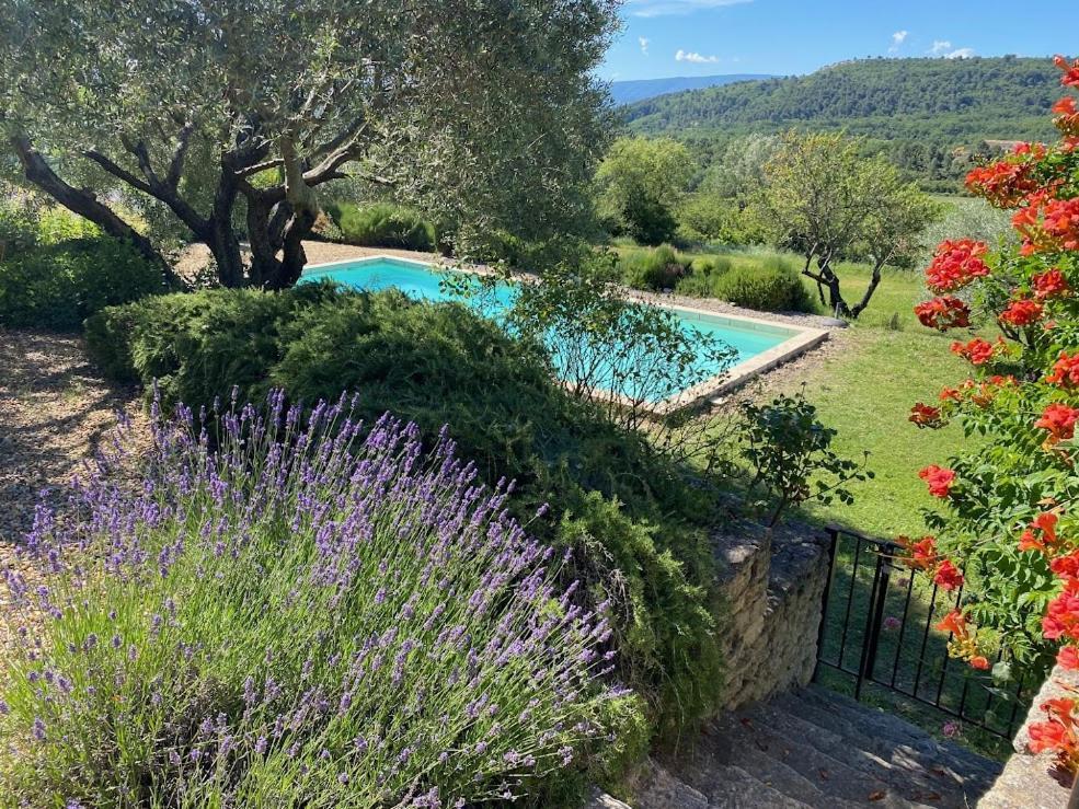 In Gordes, Facing The Entire Luberon Park A Beautiful 5 Bedrooms House Eksteriør bilde